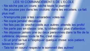 COMMANDEMENTS